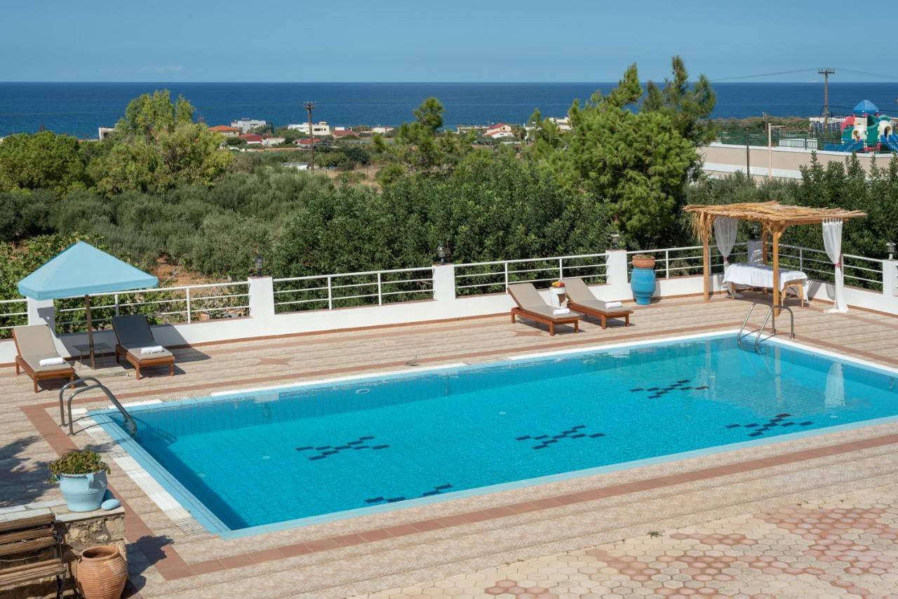 Aegean Apartments Hersonissos  Bagian luar foto
