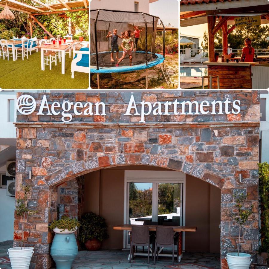 Aegean Apartments Hersonissos  Bagian luar foto
